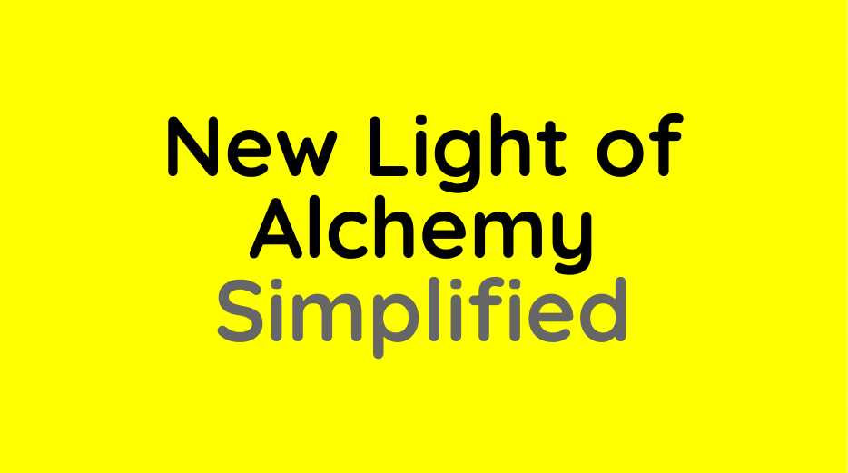 A New Light of Alchemy