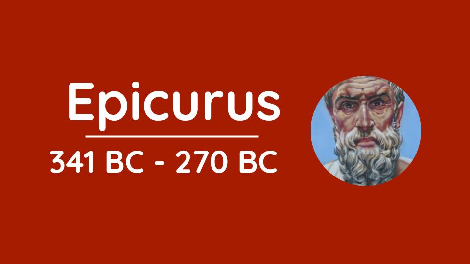 The Life of Epicurus