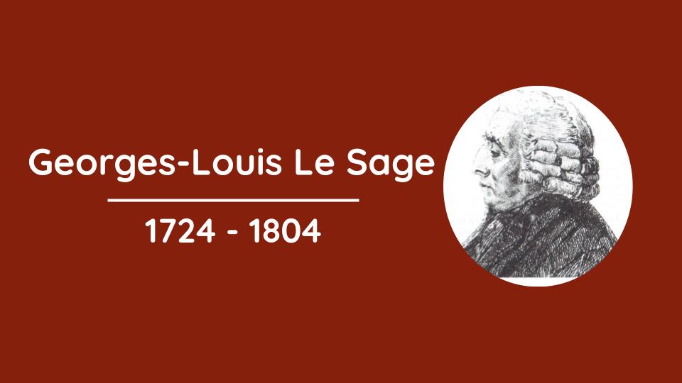 Le Sage, Georges-Louis
