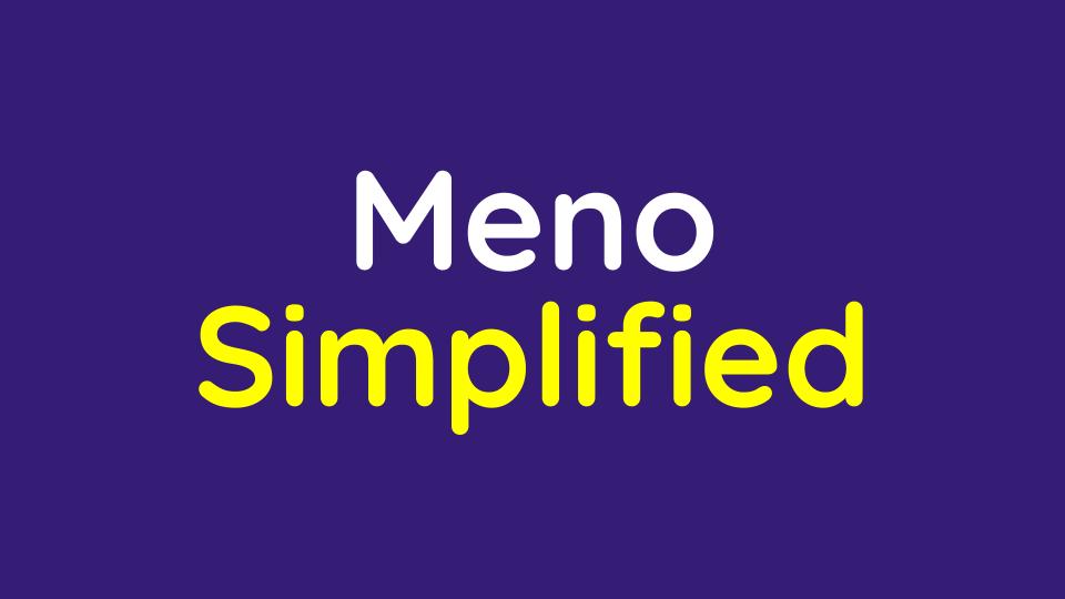 Meno by Plato Simplified