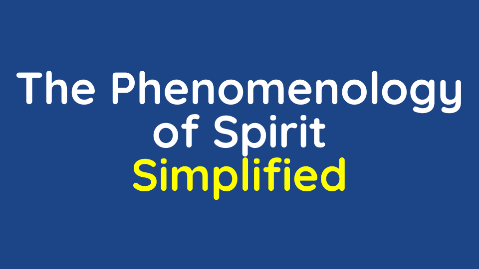 The Phenomenology of Spirit