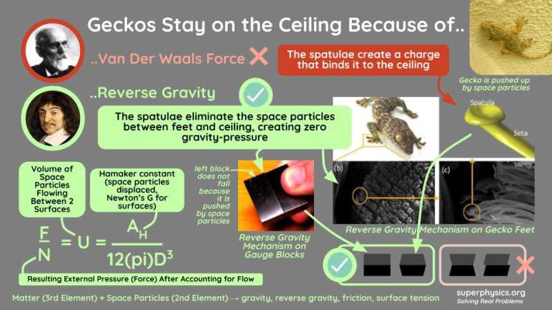 Microgravity: Van Der Waals Force