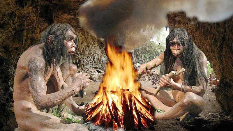 Cavemen talking