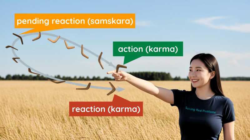 Karma, Samskara, and the Loop of Cause and Effect